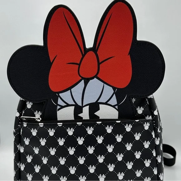 Disney Loungefly Minnie Mouse Mini Backpack - Picture 1 of 10
